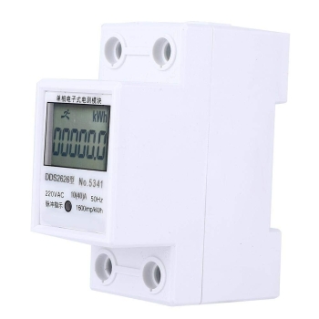 Jedofazowy licznik energii KWH 10(40) DDS2626 na szynę DIN [13080000350]